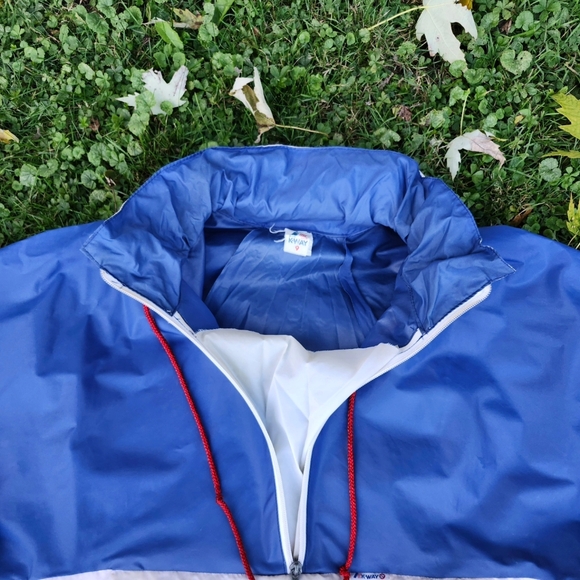 Vintage K-Way Pullover Windbreaker Jacket XL - Picture 4 of 6